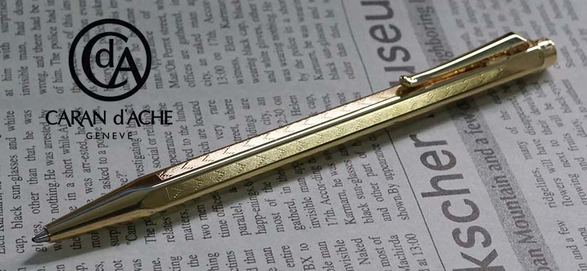 CARAN d'ACHE（カランダッシュ） ボールペン エクリドール シェブロン
