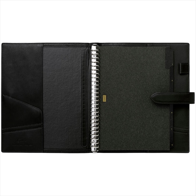 Giuris maruman×SOMES 本革バインダーノート B5サイズ 中古美品