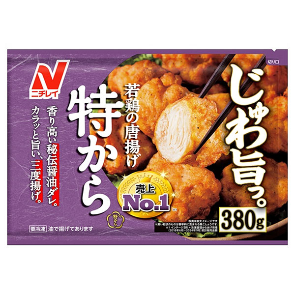 ニチレイ 特から 380g×12袋入 冷凍商品| 送料無料 おかず 唐揚げ