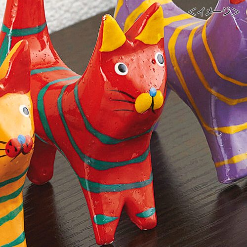 バリ ネコ置物 3個セット | JTBショッピング