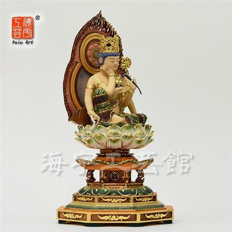 AKa6879懸仏掛仏観音菩薩仏教美術木彫