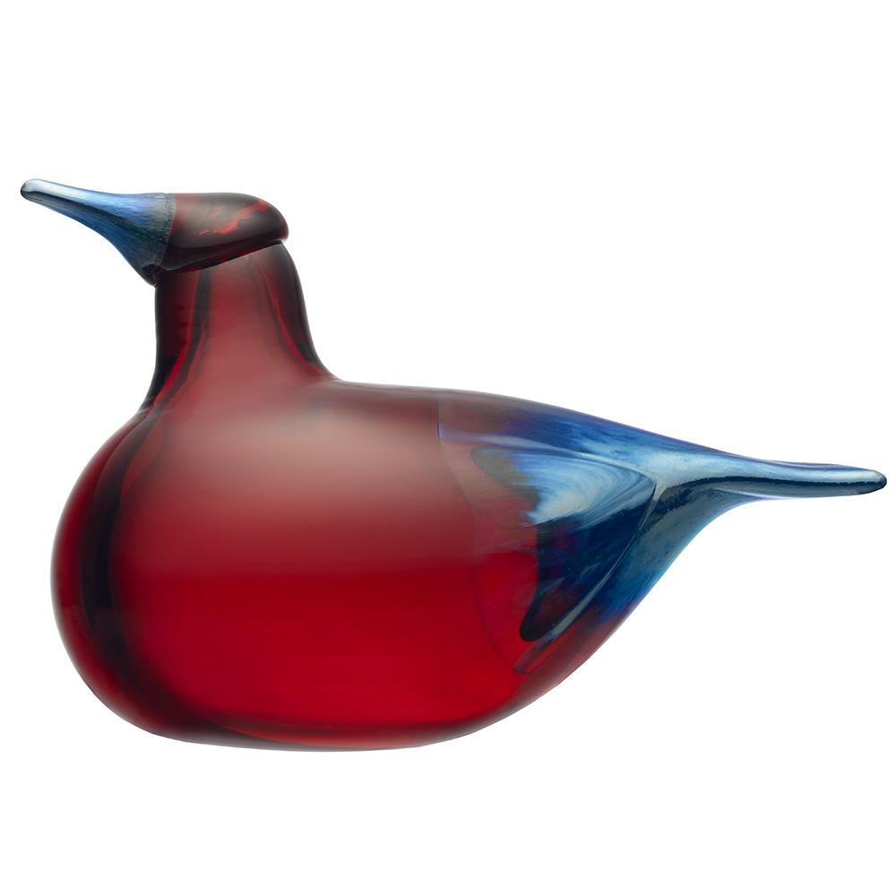 Oiva Toikka: Scarlet Tanager | Shops at the Corning Museum of Glass