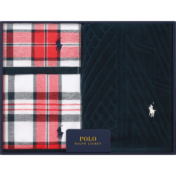 ポロ ラルフ ローレン ホーム タオルセットネイビー | シャディギフト