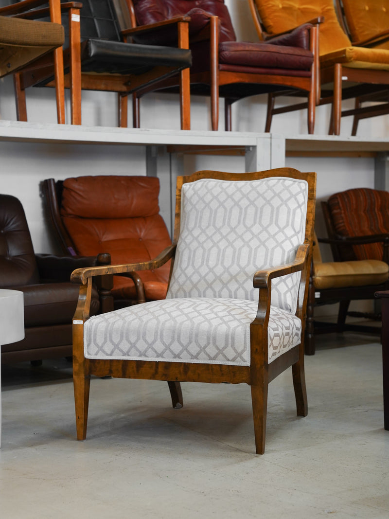 ファブリック ラウンジチェア ヴィンテージ SHARK ATTACK