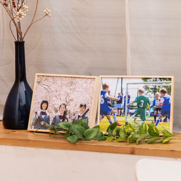 インベカヲリ☆ A2額装プリント写真作品 530mm×420mm 孤独を見つける