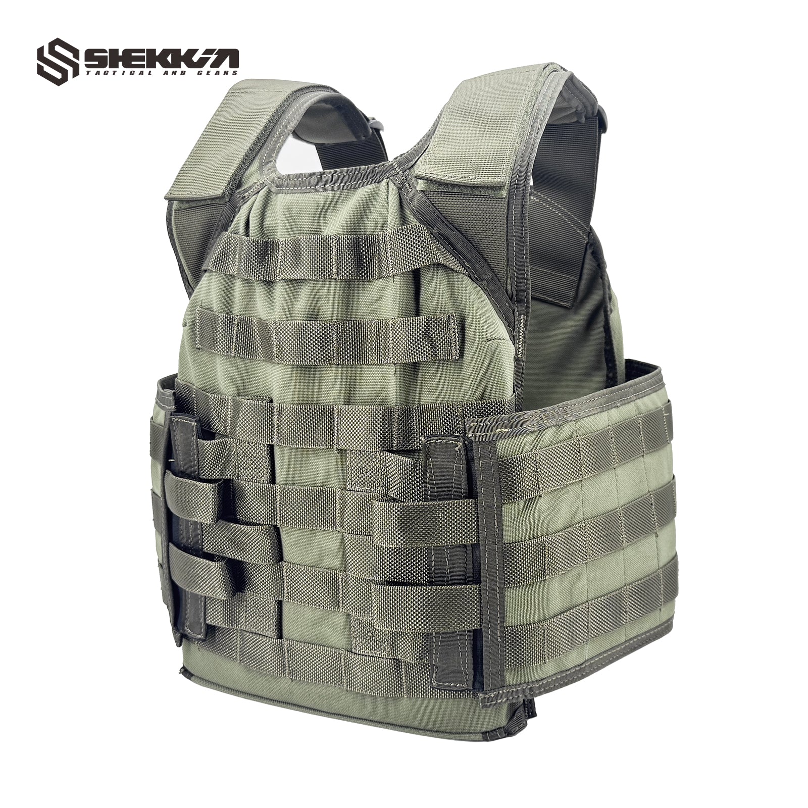 Delta force CAG tactical gear Paraclete HPC plate carrier smoke green