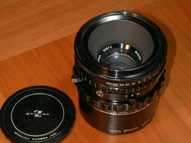 Nikkor lenses for Zenza Bronica