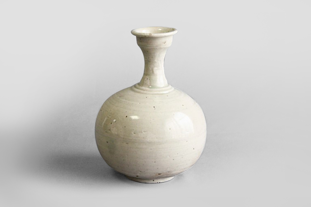 李朝 白磁徳利 骨董品 花器 朝鮮美術 アンティーク 李朝 白磁徳利 骨董