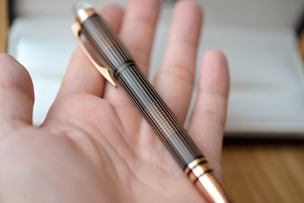 collection SHIBA / スターウォーカー レッドゴールドメタル 万年筆