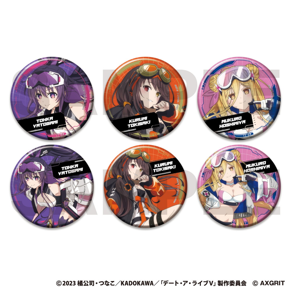 デート・ア・ライブ 時崎狂三 缶バッジ まとめ売り 2025年7月18