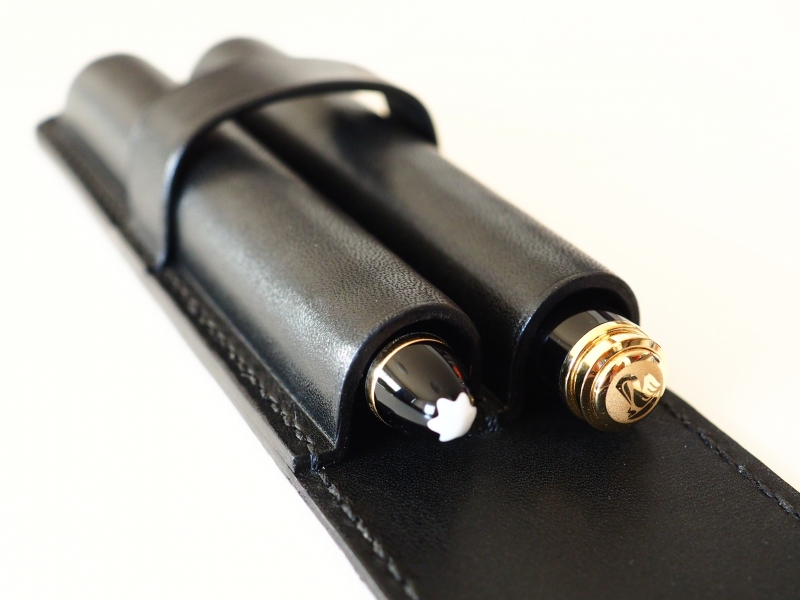 太軸万年筆用ペンケース 【モンブラン149／ペリカンM800／プラチナ