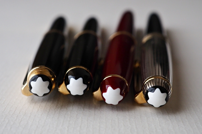 モンブラン マイスターシュテュック #144 ボルドー 初期型の比較と考察