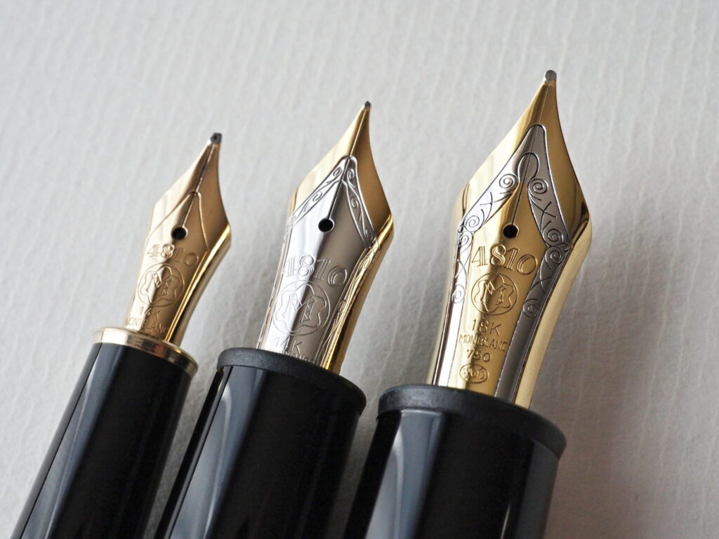 モンブラン ソリテール ル・グラン 144 18Kペン先カーボン 万年筆