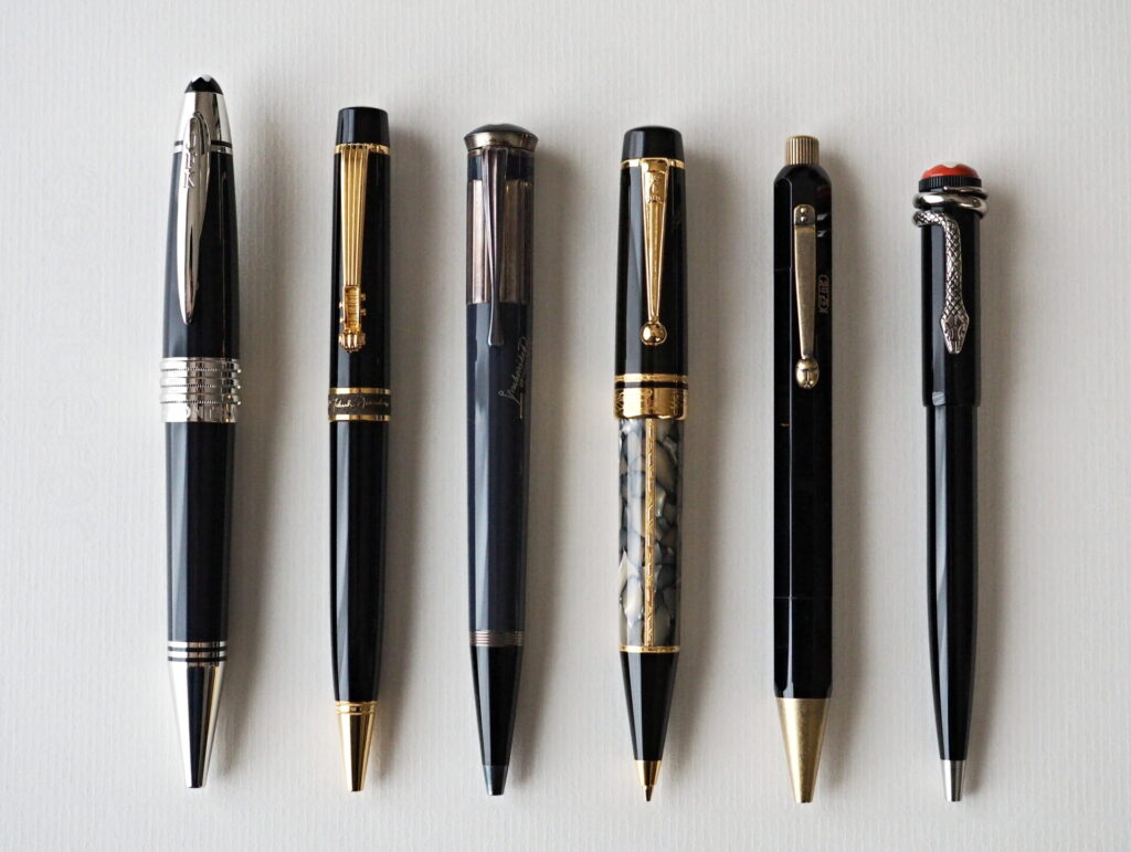 唯一無二のモンブラン八角軸×ノック式のボールペンは未知なる書きやす