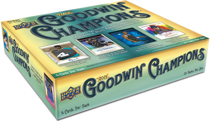 2021 Upper Deck Goodwin Champions Hobby Box – Shikdar Trading