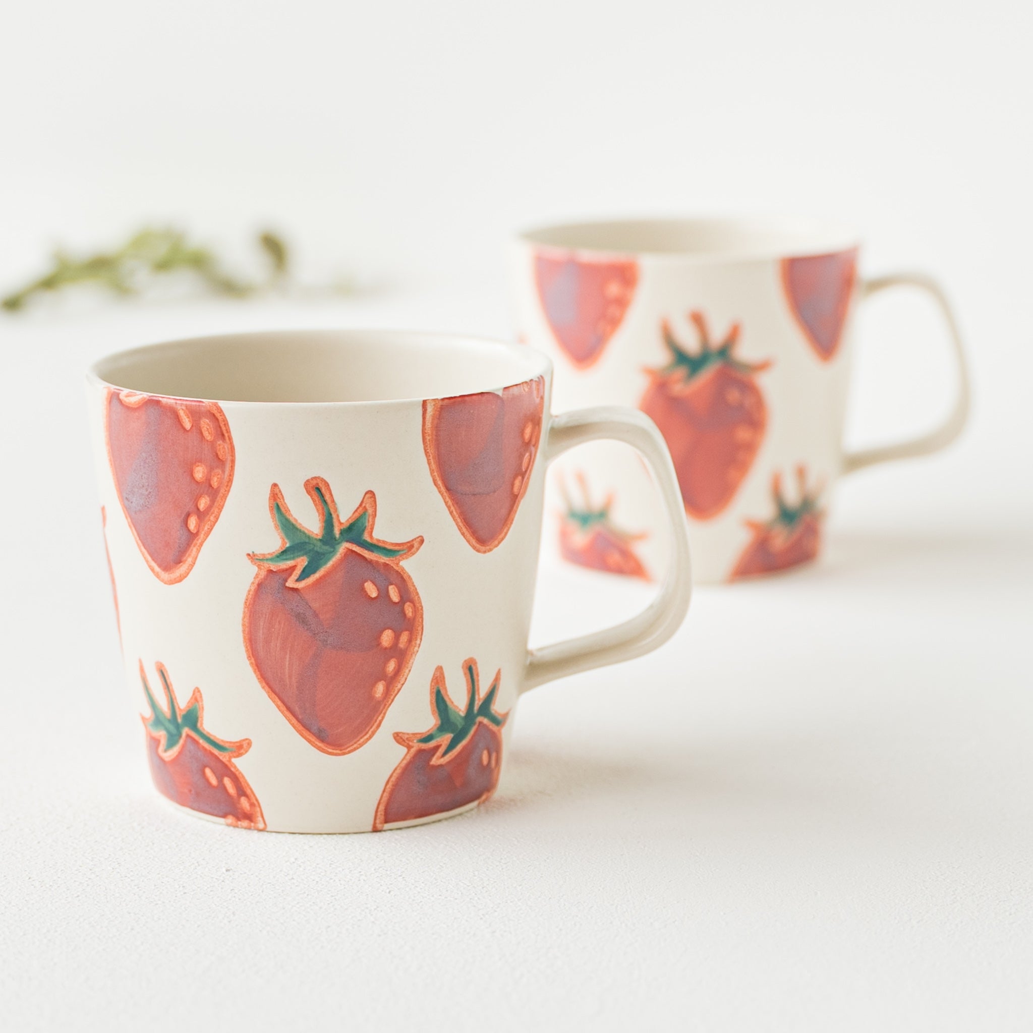 波佐見焼 fruits マグカップ イチゴ｜和食器通販 四季折折 – 四季折折