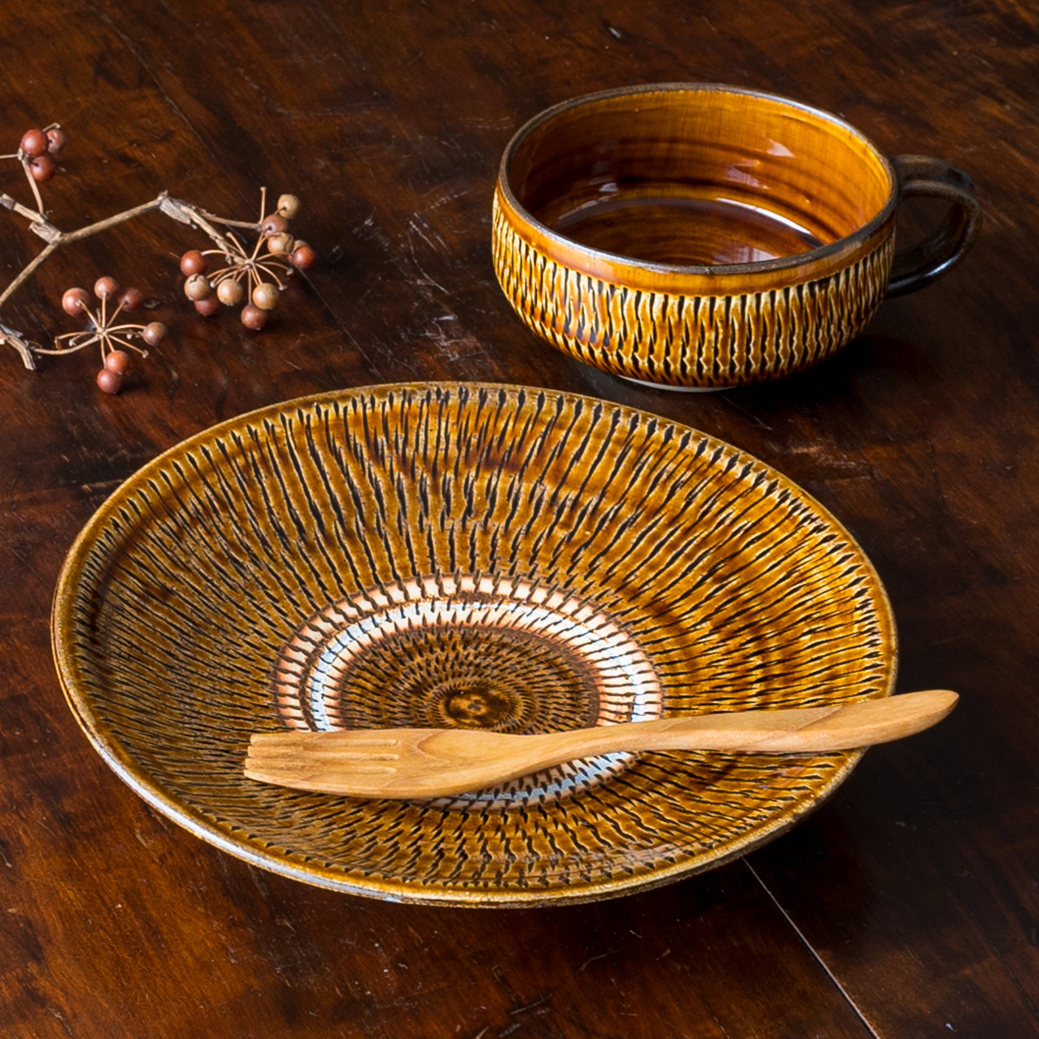 小鹿田焼 径50センチ 特大皿 2025年最新】小鹿田 大皿の人気