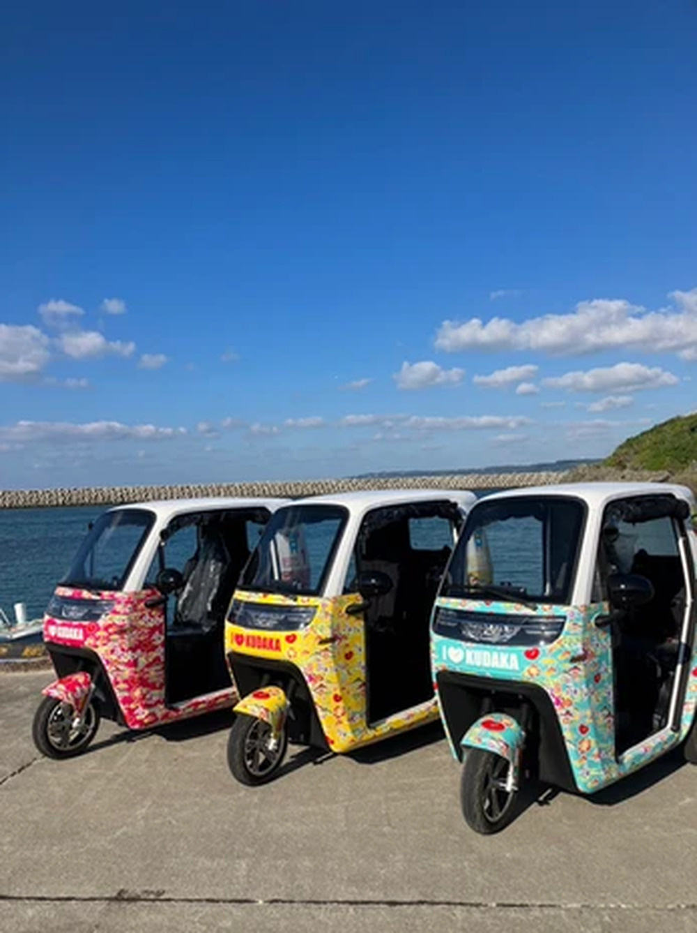 電動トゥクトゥク｜2時間コース】今話題の3人乗り電動トゥクトゥクで