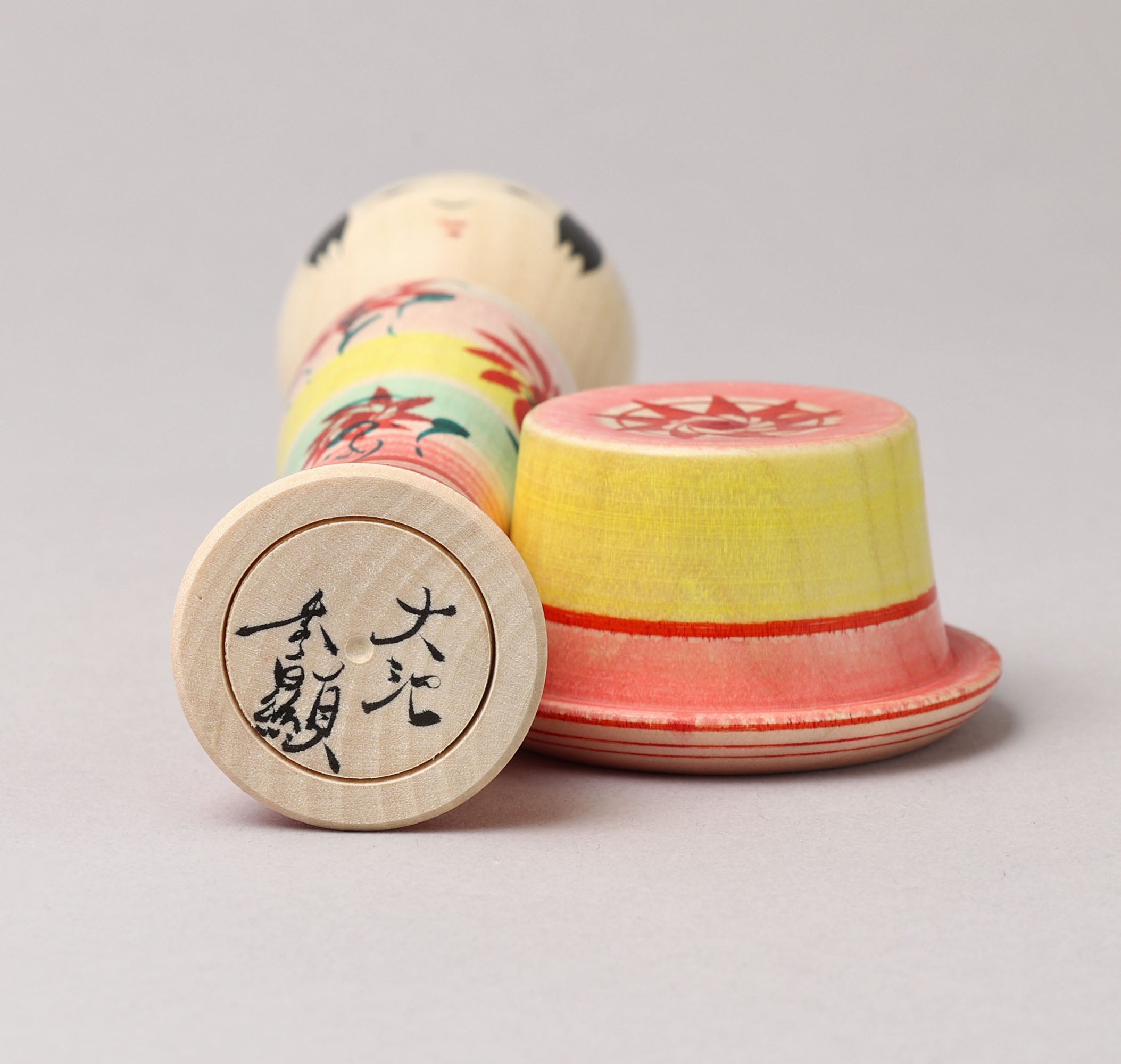 OHNUMA Hideaki 大沼秀顕工人 | Boushi-hat kokeshi - 帽子こけし