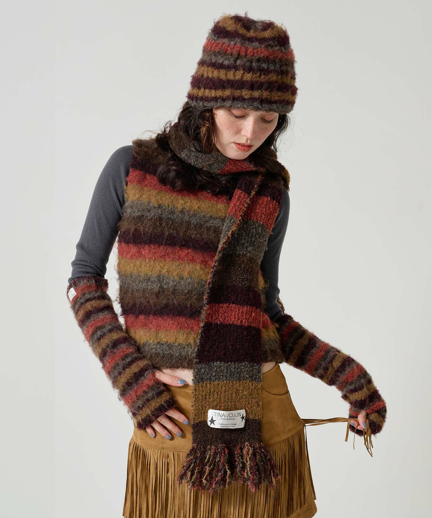 2024Limited Edition ニット帽 TINA：JOJUN 全2色｜tnj944-0871【2