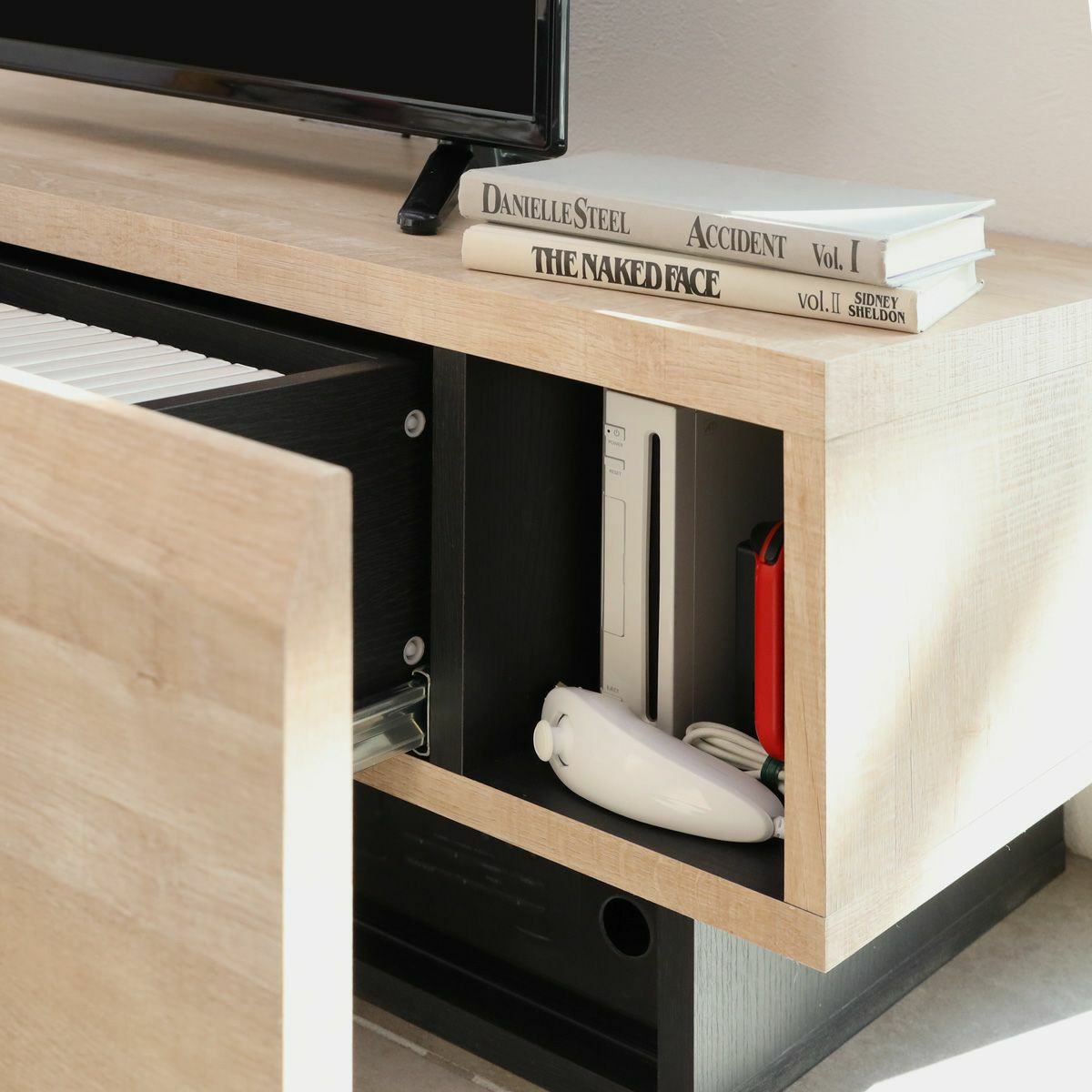 テレビ台 幅150cm 高さ36cm ナチュラルブラウン 65V型対応 木質感の