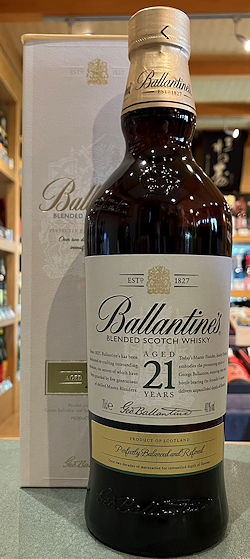 Ballantine's 21年 スコッチウイスキー ギフトボックス入り