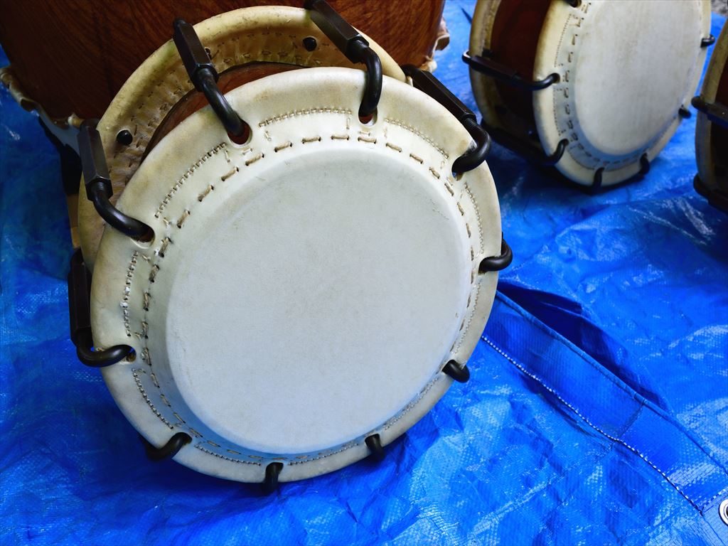 良質エイサー大太鼓用クション入りケースカバー（フリーサイズ）新品未