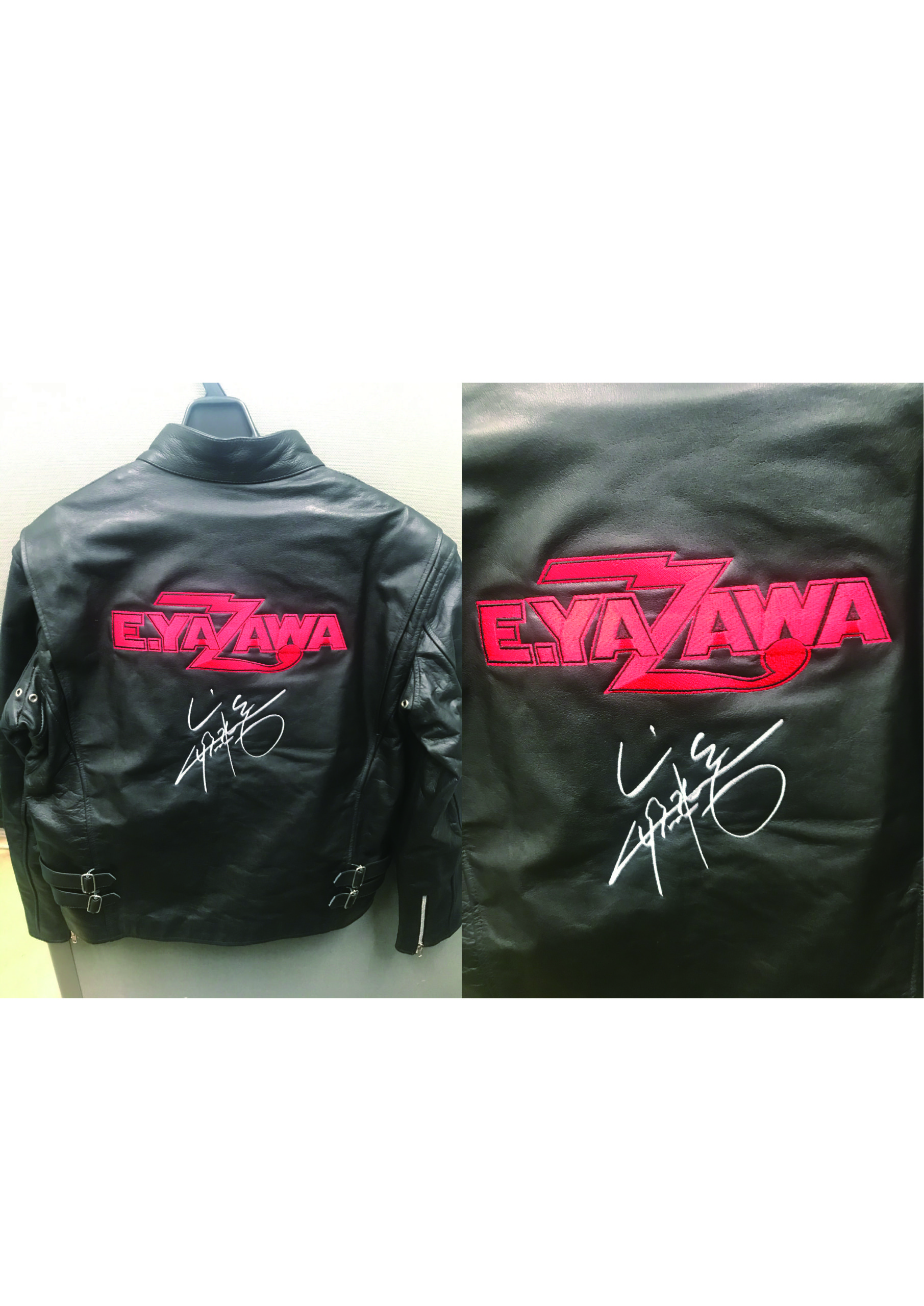 矢沢永吉さん E.YAZAWA 刺繍ジャケット Lサイズ YAZAWA刺繍なら、刺繍