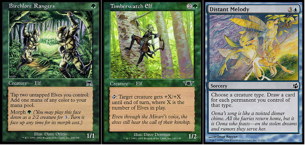 pauper】3T目にライブラリーを全て引き切る！親和エルフ考察｜MTG