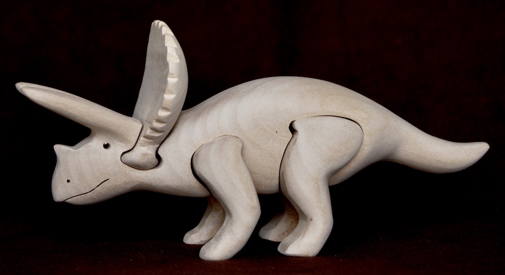 当時物 マルサン トリケラトプス ミニソフビ RARE !! マルサン 恐竜100