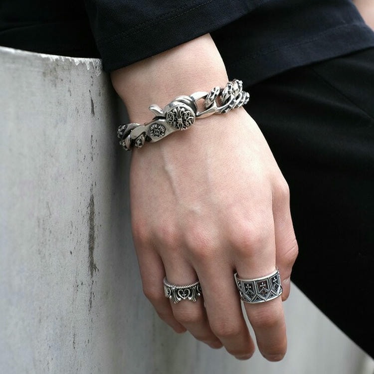 ディールデザイン DEAL DESIGN クラシッククロスブレス：フル シルバー