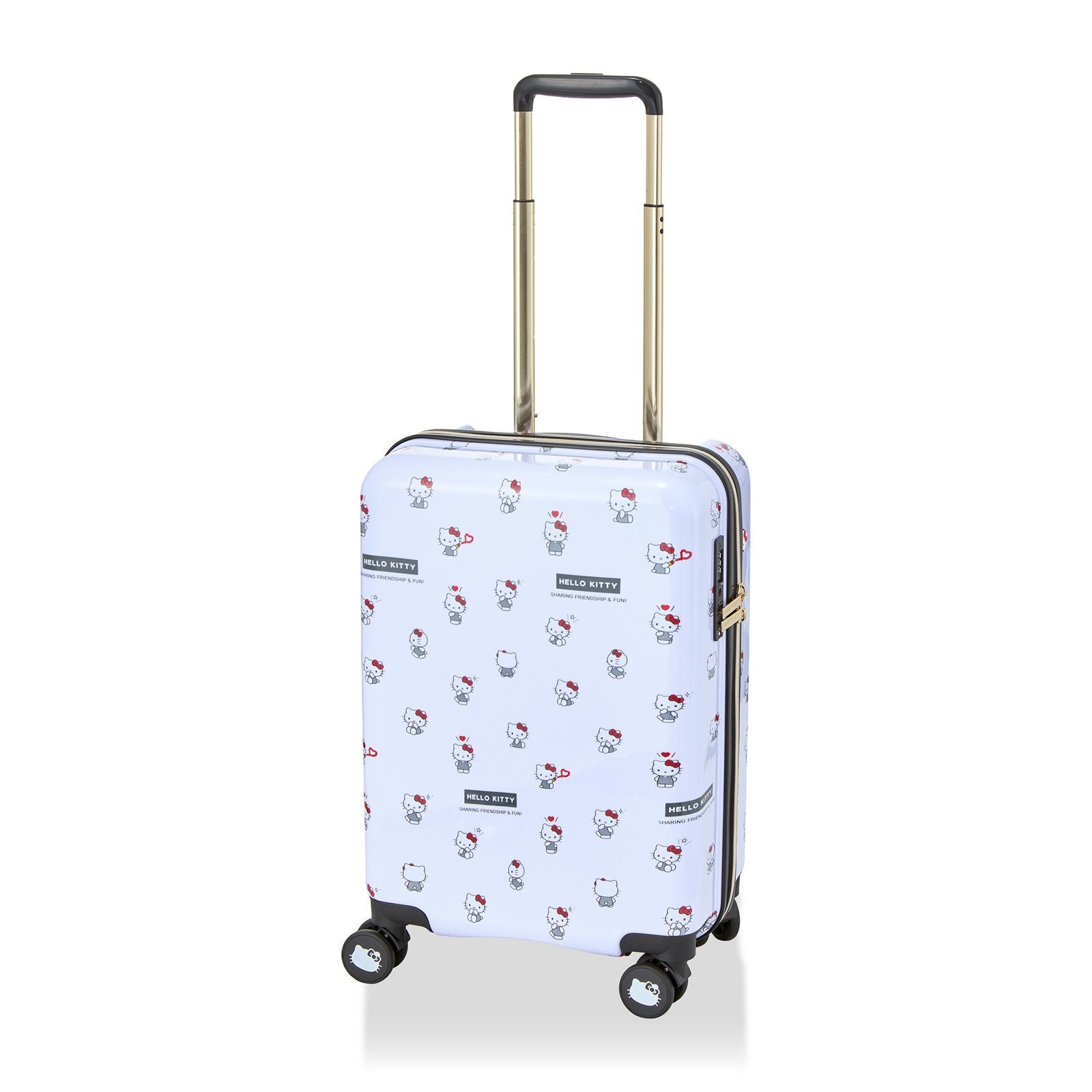 スーツケース サンリオキャラクターズ Sサイズ カップホルダー付き