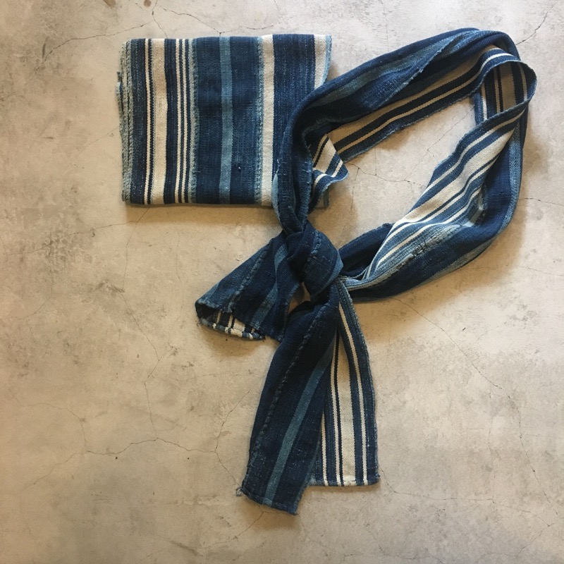 アフリカンファブリックインディゴストール ヴィンテージ 【公式通販】