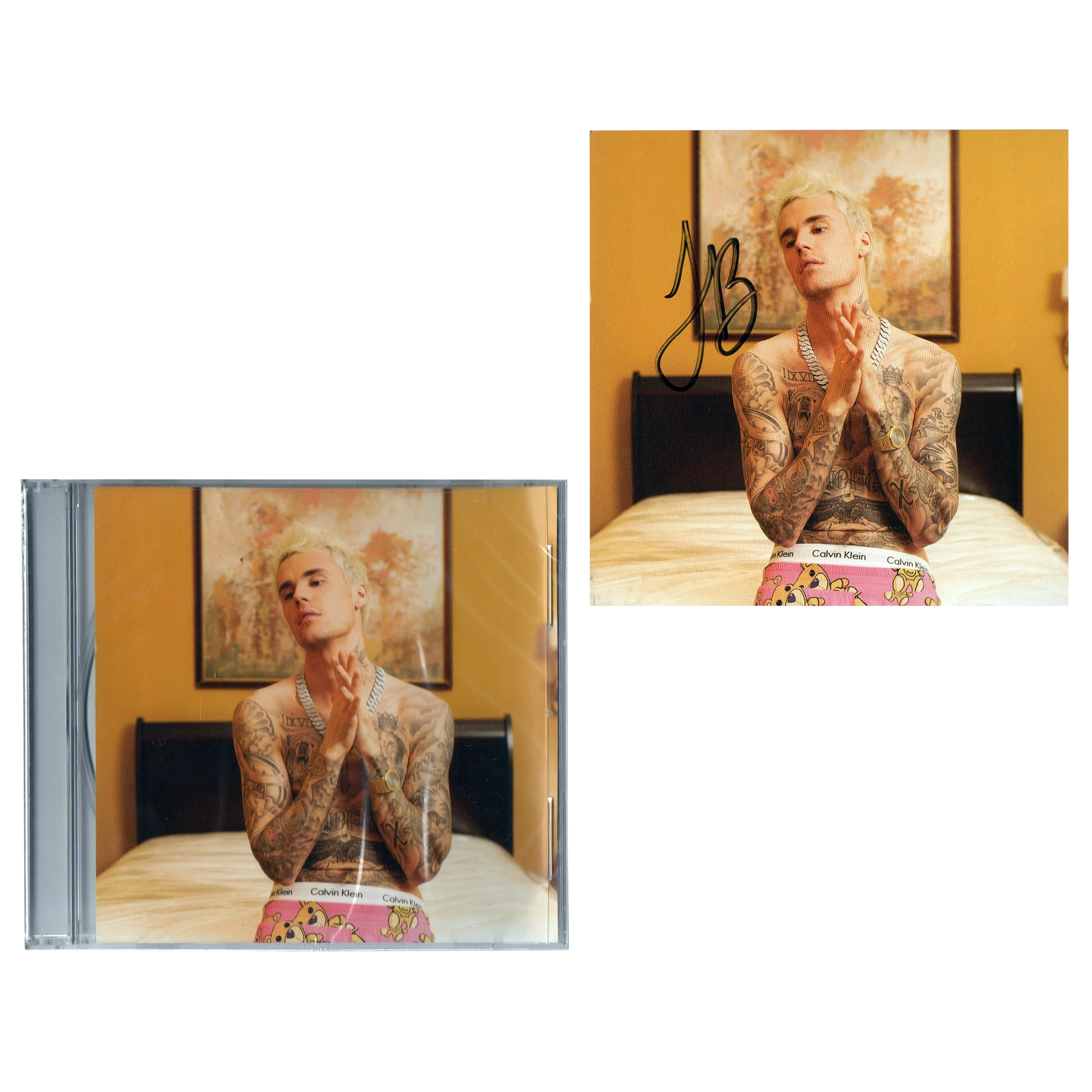 ジャスティン・ビーバー 直筆サイン入り Yummy コンプセット Bieber