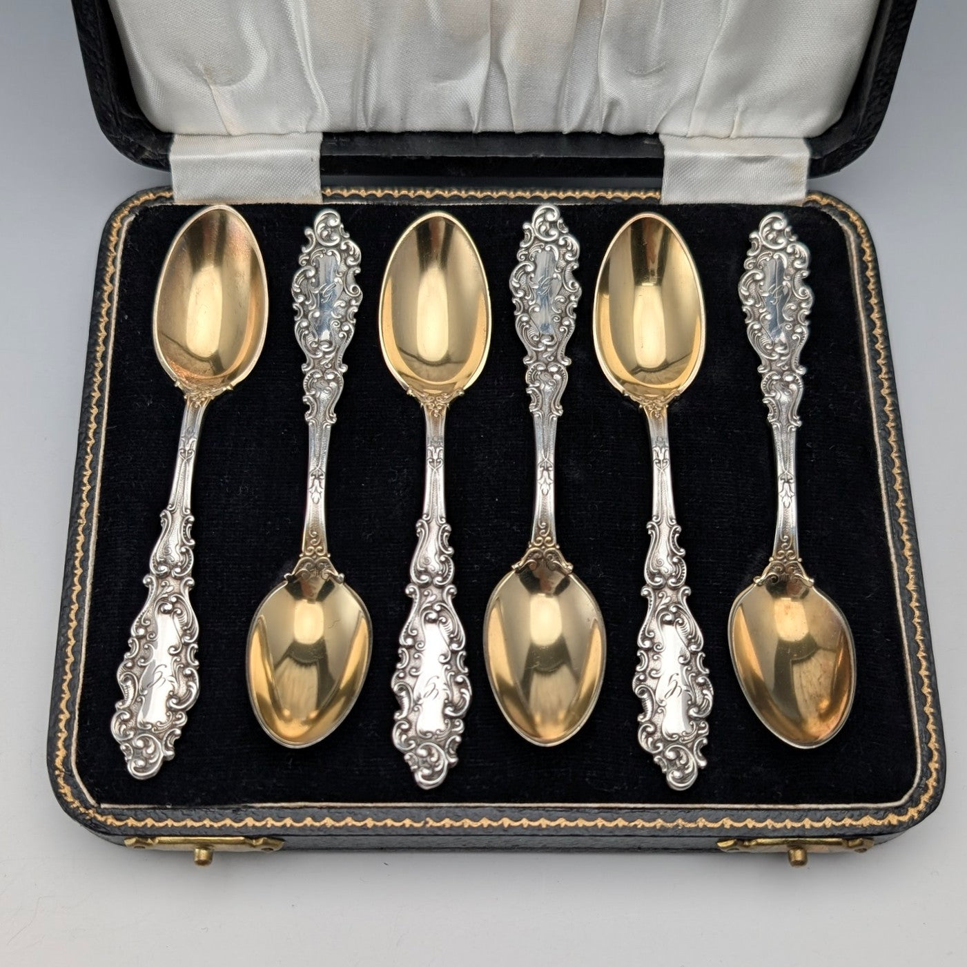 英国アンティーク 純銀ティーキャディスプーン イギリス 純銀 ティー