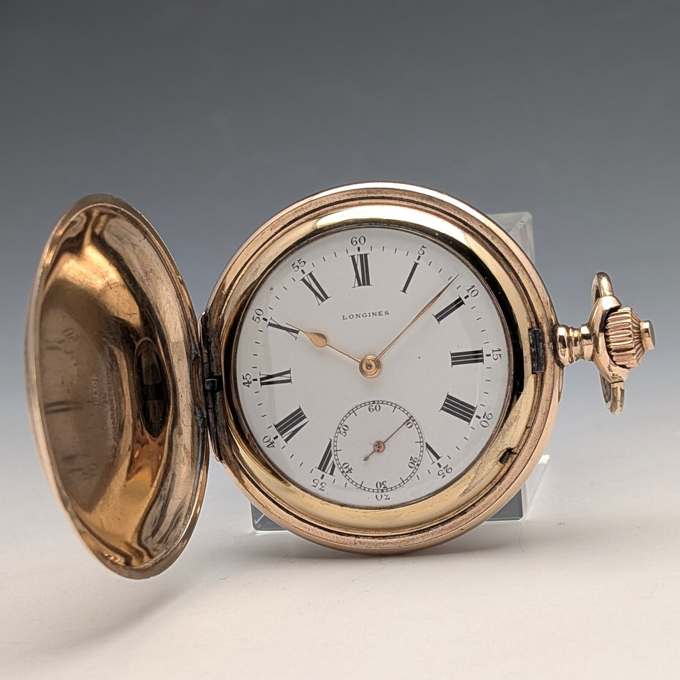 1930年頃 英国ヴィンテージ 純銀製アルバートチェーン 38g 純銀