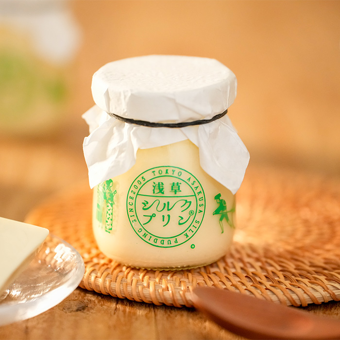 チーズプリン｜浅草シルクプリン