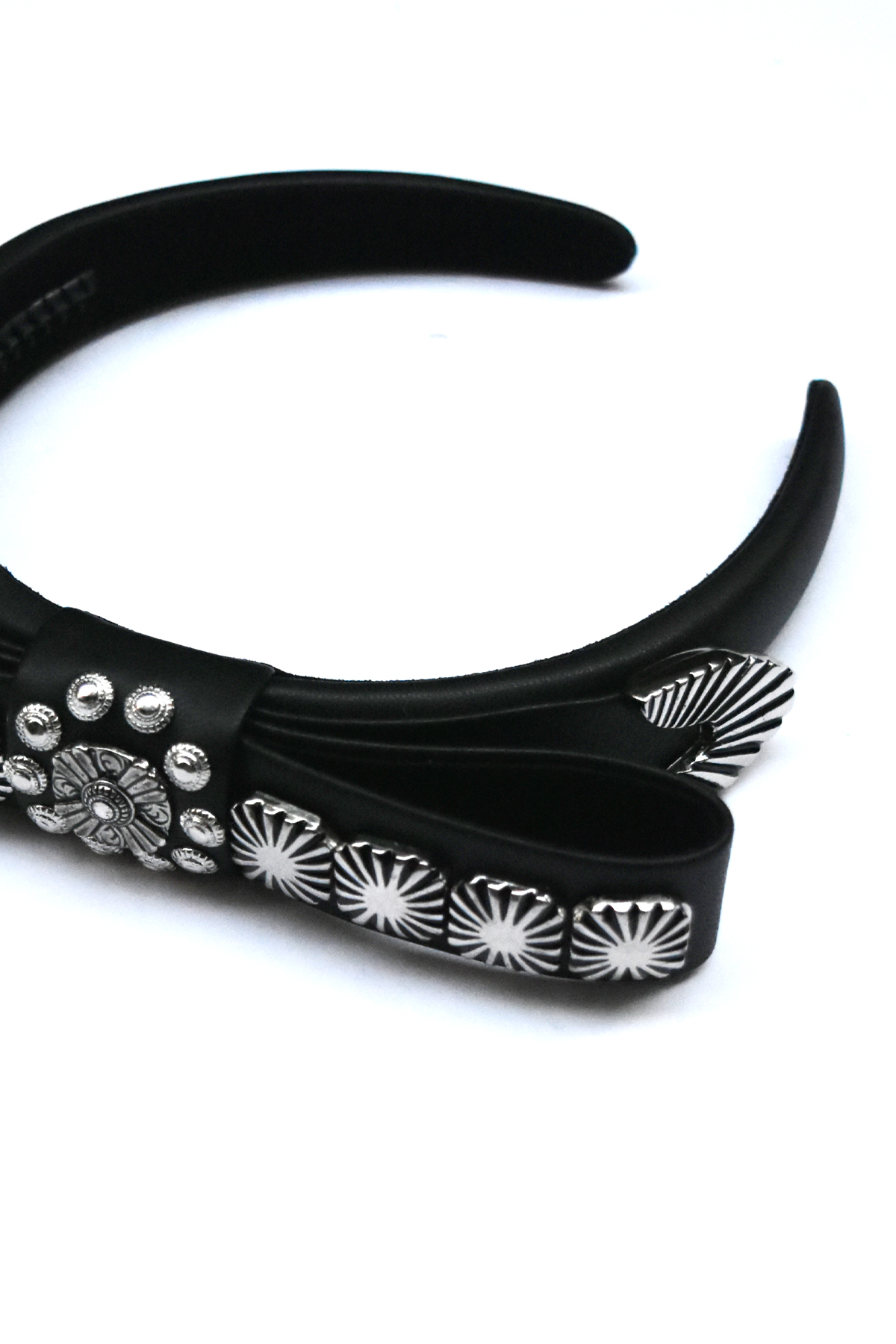 ◇セール対象◇【TOGA TOO】Metal ribbon headband / BLACK | Sister