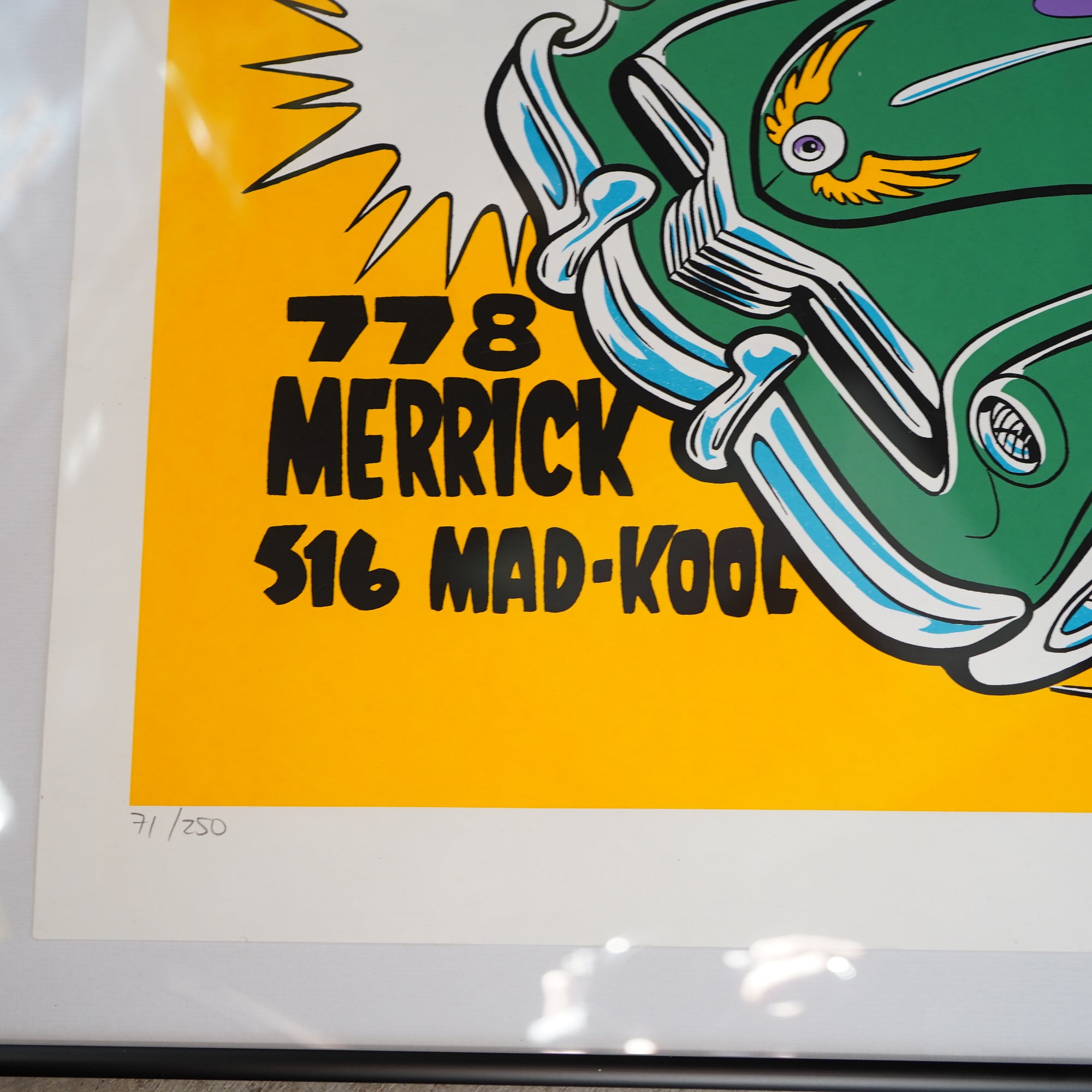 超貴重‼️KUSTOM KULTURE カスタムカルチャー 94年 ポスター 超貴重