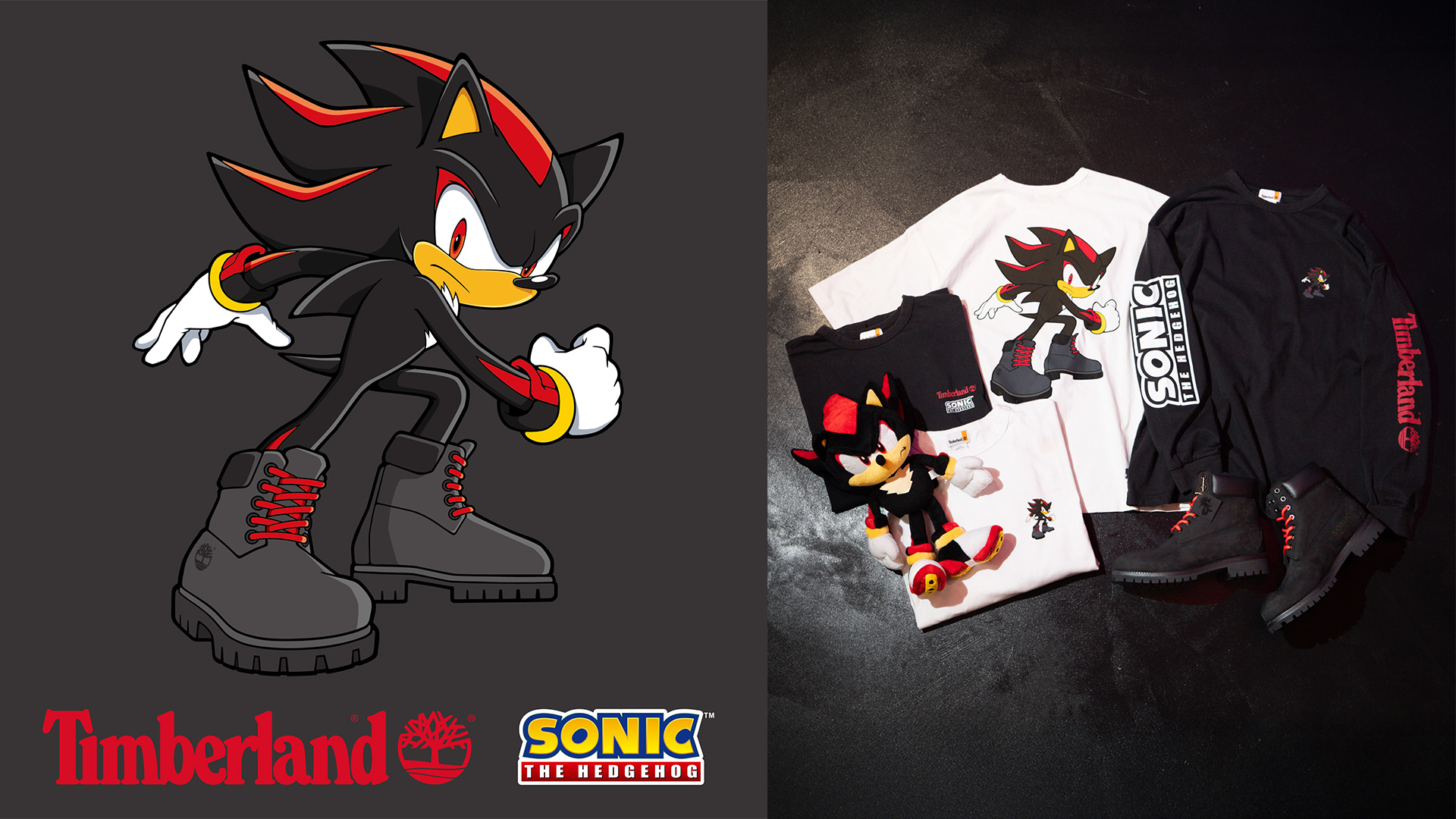 SEGA | ソニックチャンネル | Timberland x シャドウ・ザ・ヘッジホッグ