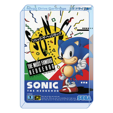 ソニック・ザ・ヘッジホッグ 日本限定 メタルポスター ポップアップ