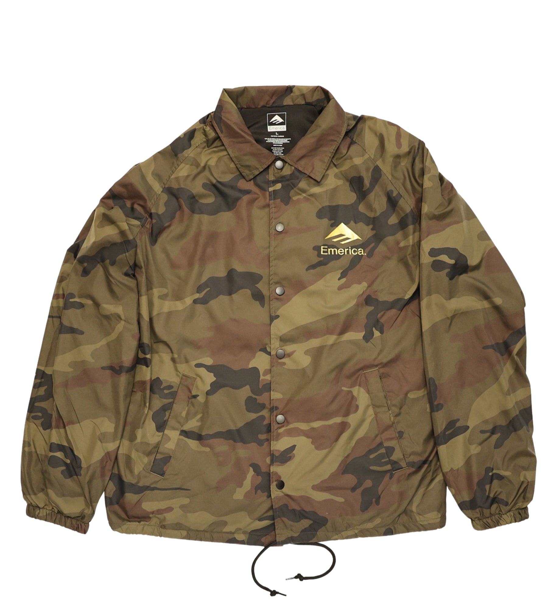 マンウィズエメリカコーチジャケット