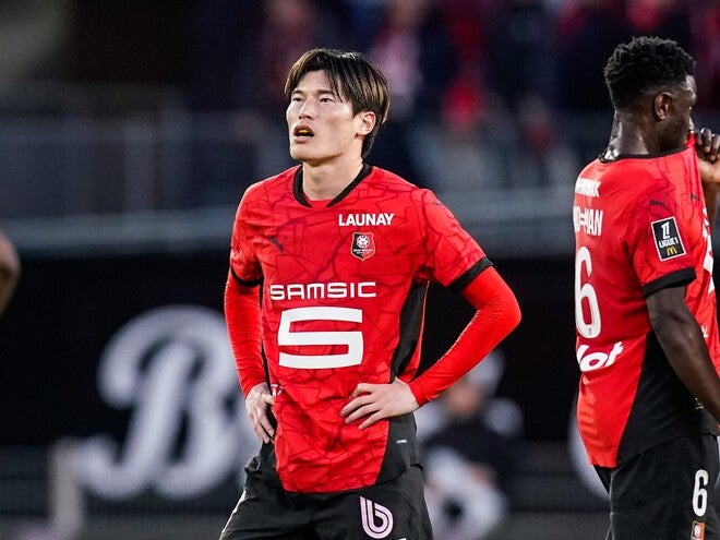 適応するのに苦労している」レンヌ古橋亨梧の現状にフランス大手紙が