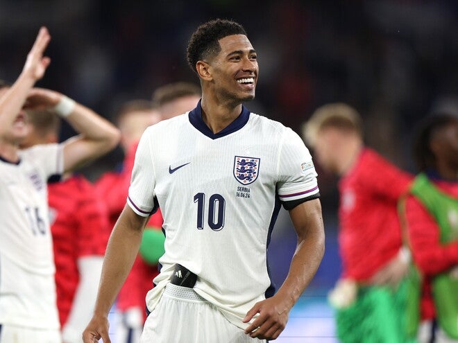 イングランド代表 ベリンガム ユーロ ユニホーム マドリーで身につけた