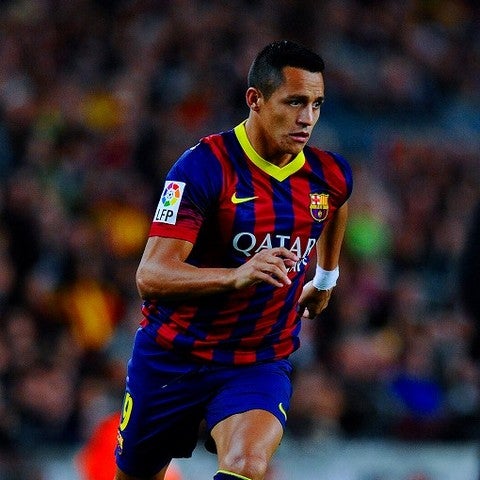 超レア バルセロナユニフォーム14-15 アレクシス・サンチェス 超レア