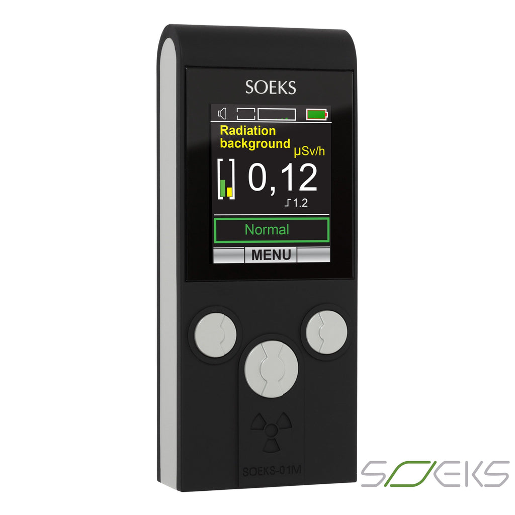 SOEKS 01M | Advanced Geiger Counter Dosimeter Radiation Detector