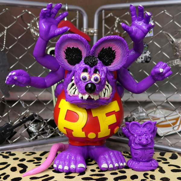 Asura Rat Fink 蓄光BlackBook Toy
