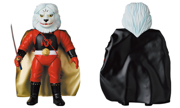 当時ものソフビ ワクランバ 大サイズ ブルマァク 怪傑ライオン丸 怪人