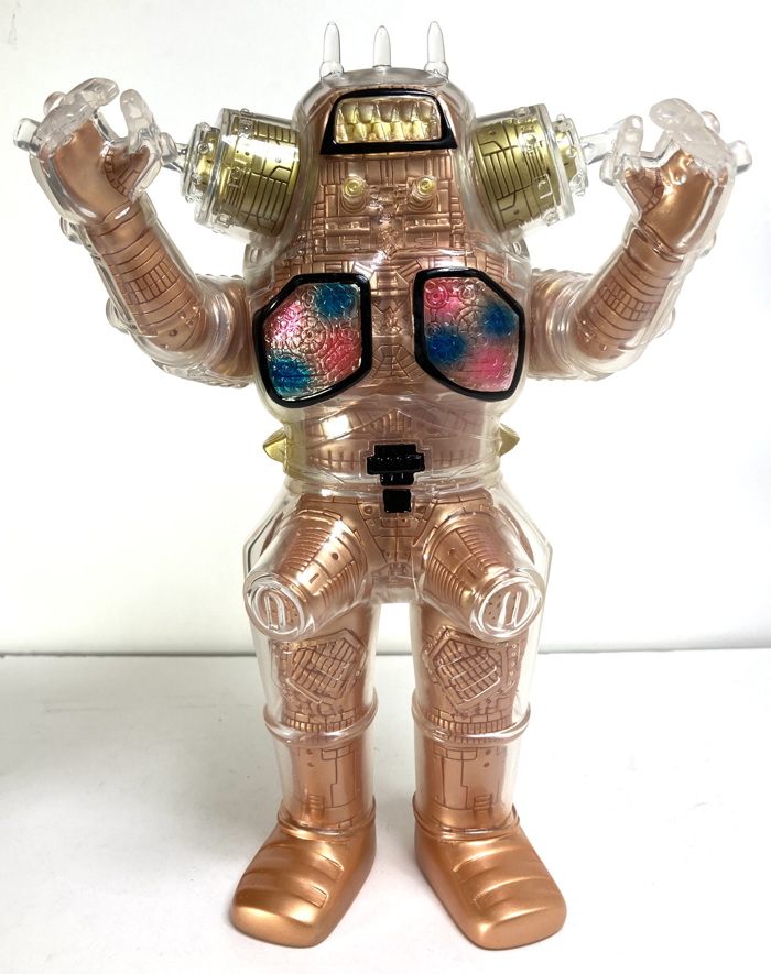 マルサン450 ピンク成形色キングジョー ブルマァクカラーメーカー塗装