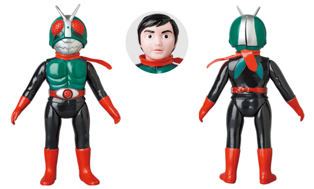 今月の東映新作ミドルに「仮面ライダー新2号(太ライン、マスク取れ